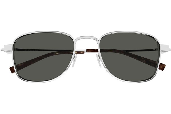 Sonnenbrille Saint Laurent SL741 002 Quadratisch Silber