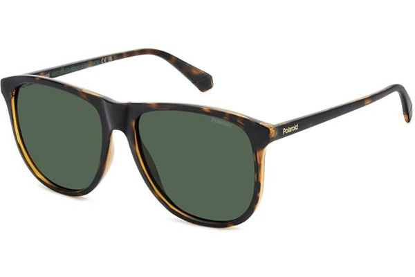 Sonnenbrille Polaroid PLD4178/S 086/UC Polarized Rechteck Havanna