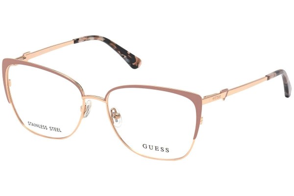 Brillen Guess GU2814 058 Quadratisch Gold