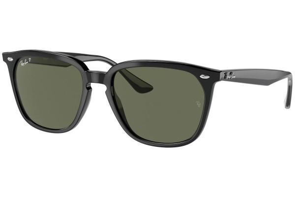 Sunglasses Ray-Ban RB4362 601/9A Polarized Quadratisch Schwarz