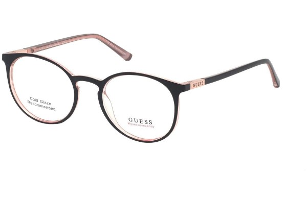 Glasses Guess GU3045 001 Rund Schwarz