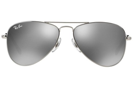 Sonnenbrille Ray-Ban Junior Aviator Junior RJ9506S 212/6G Pilot Silber