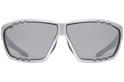 Sunglasses uvex sportstyle 706 Silver / Plum Mat S3 Rechteck Silber