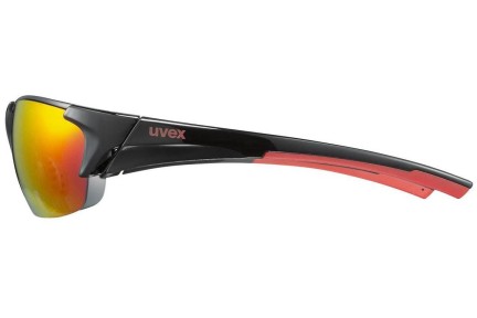 Sonnenbrille uvex blaze III set Black / Red S3,S1,S0 Rechteck Schwarz