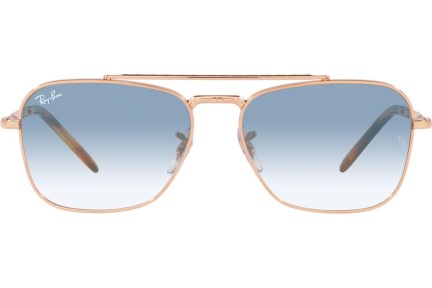 Sonnenbrille Ray-Ban New Caravan RB3636 92023F Quadratisch Gold