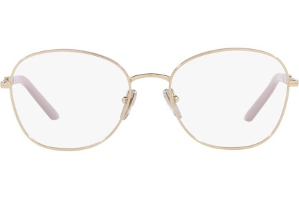 Glasses Prada PR64YV 17A1O1 Rund Gold