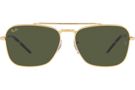 Sunglasses Ray-Ban New Caravan RB3636 919631 Quadratisch Gold