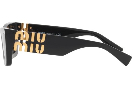 Sunglasses Miu Miu MU09WS 1AB5S0 Rechteck Schwarz