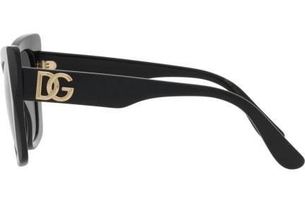 Sunglasses Dolce & Gabbana DG4405 501/8G Cat Eye Schwarz