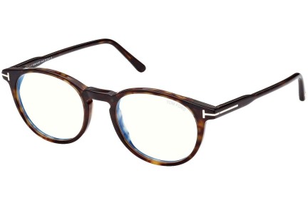 Glasses Tom Ford FT5823-H-B 052 Rund Havanna