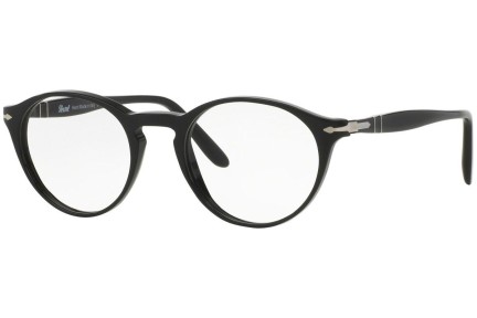 Glasses Persol PO3092V 9014 Rund Schwarz