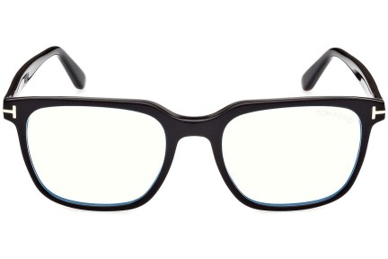 Glasses Tom Ford FT5818-B 001 Quadratisch Schwarz