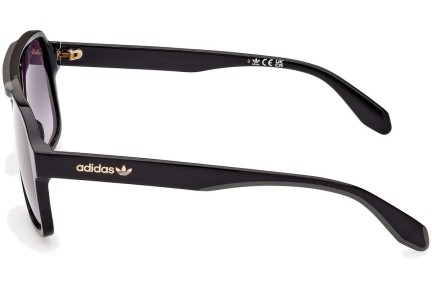 Sonnenbrille Adidas Originals OR0066 01B Pilot Schwarz