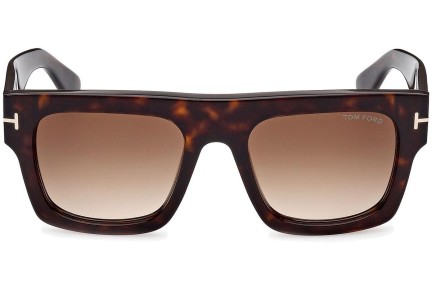 Sunglasses Tom Ford Fausto FT0711 52F Flat Top Havanna