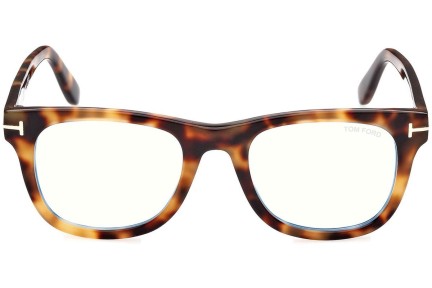 Glasses Tom Ford FT5820-B 053 Quadratisch Havanna