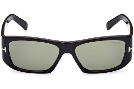 Sonnenbrille Tom Ford FT0986 01N Rechteck Schwarz