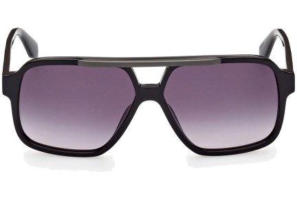 Sonnenbrille Adidas Originals OR0066 01B Pilot Schwarz