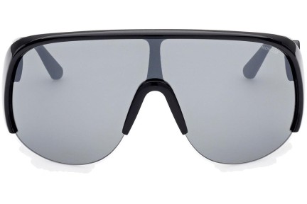 Sunglasses Moncler ML0202 01A Monoscheibe | Shield Schwarz