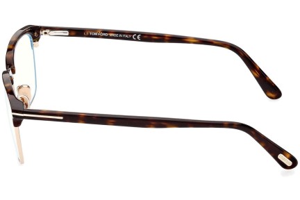 Brillen Tom Ford FT5801-B 052 Browline Havanna