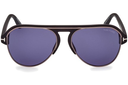 Sunglasses Tom Ford FT0929 02V Pilot Schwarz