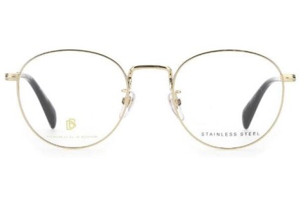 Glasses David Beckham DB1015 J5G Rund Gold