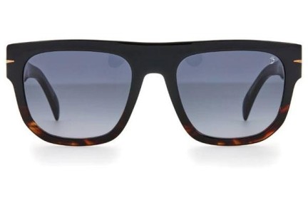 Sonnenbrille David Beckham DB7044/S 37N/9O Quadratisch Schwarz