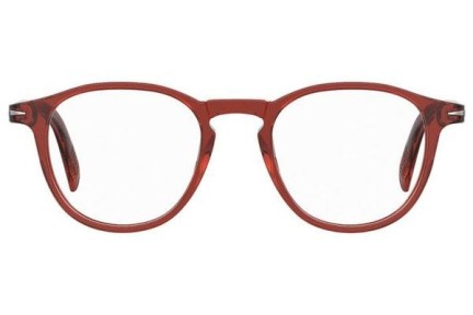 Glasses David Beckham DB1018 C9A Rund Rot