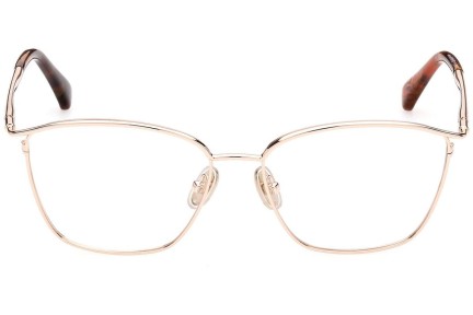 Brillen Max Mara MM5056 028 Rechteck Gold