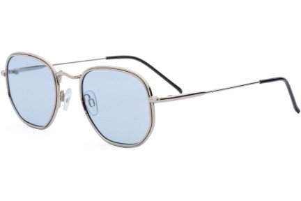 Sonnenbrille OiO by eyerim Comet Silver Blue Quadratisch Silber