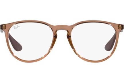 Glasses Ray-Ban Erika RX7046 5940 Quadratisch Braun