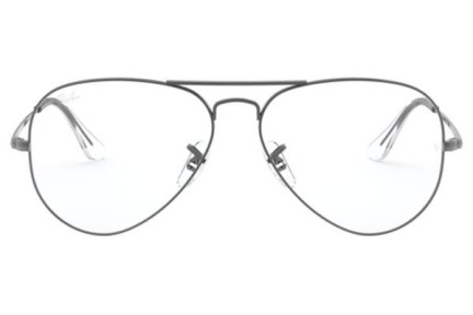 Glasses Ray-Ban Aviator RX6489 2502 Pilot Silber