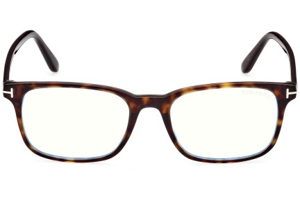 Glasses Tom Ford FT5831-B 052 Rechteck Havanna