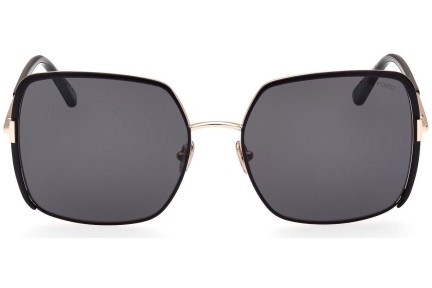 Sonnenbrille Tom Ford FT1006 02A Cat Eye Schwarz