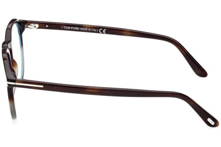 Brillen Tom Ford FT5833-B 056 Rund Havanna