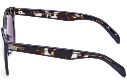 Sonnenbrille Emilio Pucci EP0195 55V Quadratisch Havanna