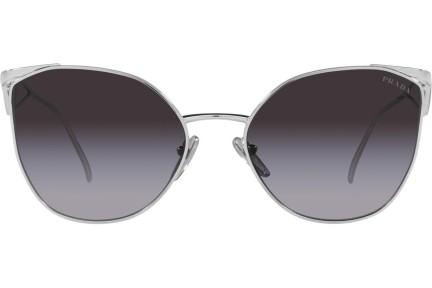 Sunglasses Prada PR50ZS 1BC09S Cat Eye Silber