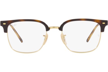 Brillen Ray-Ban New Clubmaster RX7216 2012 Browline Gold