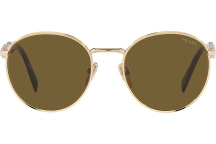 Sonnenbrille Prada PR56ZS ZVN01T Rund Gold