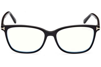 Glasses Tom Ford FT5842-B 001 Quadratisch Schwarz