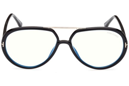 Glasses Tom Ford FT5838-B 001 Pilot Schwarz