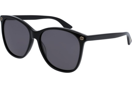 Sonnenbrille Gucci GG0024S 001 Cat Eye Schwarz