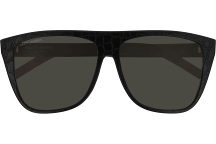 Sonnenbrille Saint Laurent SL1 012 Flat Top Schwarz