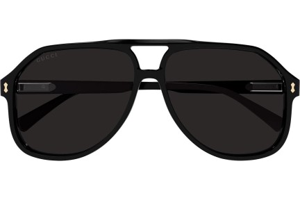 Sunglasses Gucci GG1042S 001 Pilot Schwarz