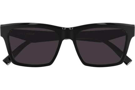 Sunglasses Saint Laurent SLM104 004 Polarized Quadratisch Schwarz