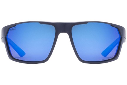 Sonnenbrille uvex sportstyle 233 P 4440 Polarized Rechteck Blau