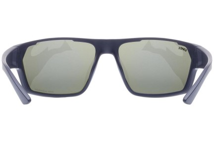 Sonnenbrille uvex sportstyle 233 P 4440 Polarized Rechteck Blau