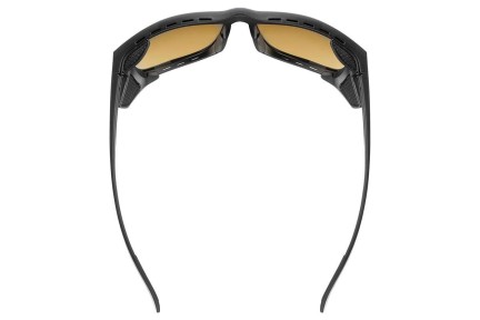 Sonnenbrille uvex sportstyle 312 VPX 2261 Polarized Quadratisch Schwarz