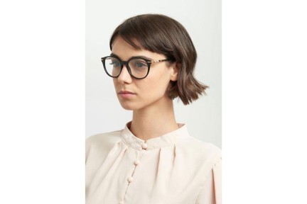 Glasses Carolina Herrera HER0095 807 Rund Schwarz