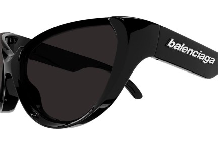 Sonnenbrille Balenciaga BB0201S 001 Cat Eye Schwarz