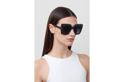 Sunglasses Jimmy Choo AURI/G/S 807/9O Quadratisch Schwarz